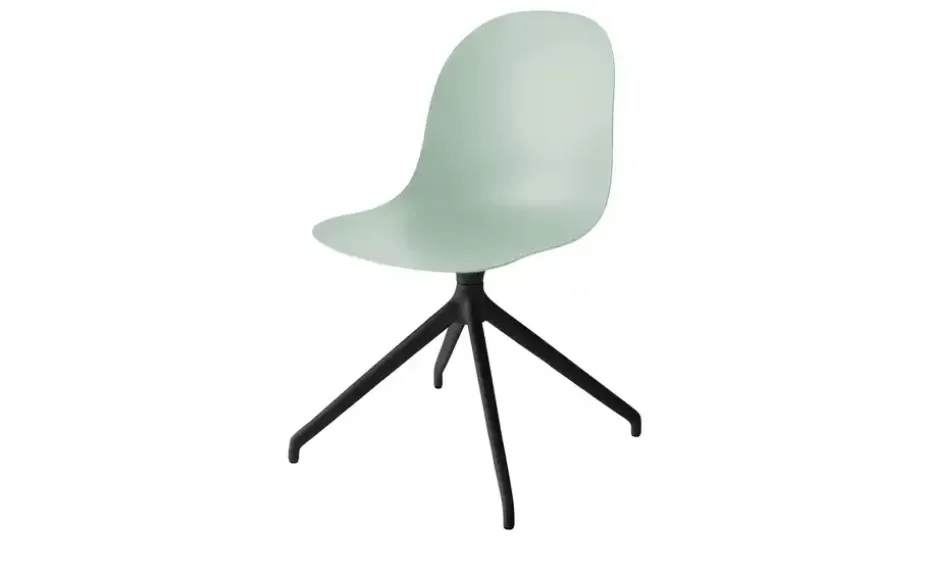 Connubia Schalenstuhl Academy | Mintgrün, Schwarz, matt