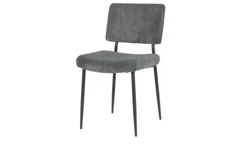 Cord-Stuhl Harald | Grau | Möbel Höffner