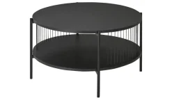 Couchtisch Antioco | Eiche, Schwarz | Möbel Höffner