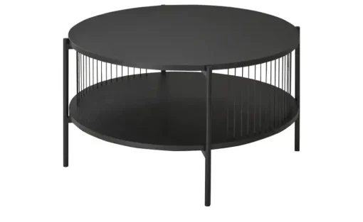 Couchtisch Antioco | Eiche, Schwarz | Möbel Höffner