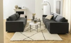 Couchtisch Bottaro | Marmoroptik, Schwarz | Höffner