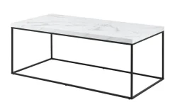 Couchtisch Campalto | Marmoroptik, Weiß | Möbel Höffner