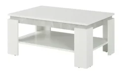 Couchtisch Colombaia | Weiß, Betonoptik | Möbel Höffner