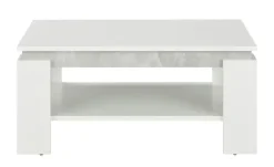 Couchtisch Colombaia | Weiß, Betonoptik | Möbel Höffner