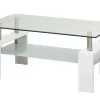 Couchtisch Elba | Weiß, Hochglanz | Möbel Höffner