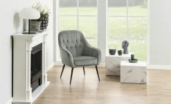 Couchtisch 2er Set Chioggio | Marmoroptik, Weiß