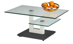 Couchtisch Hadar | Weiß, Anthrazit, Schwarz | Höffner