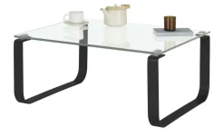 Couchtisch Helen | transparent, Schwarz | Möbel Höffner