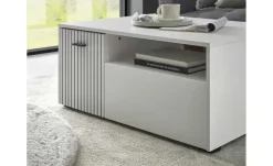 Couchtisch Hudson | Weiß, Schwarz | Möbel Höffner