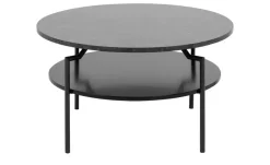 Couchtisch Lachea | Marmoroptik, Schwarz | Höffner