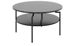 Couchtisch Lachea | Marmoroptik, Schwarz | Höffner