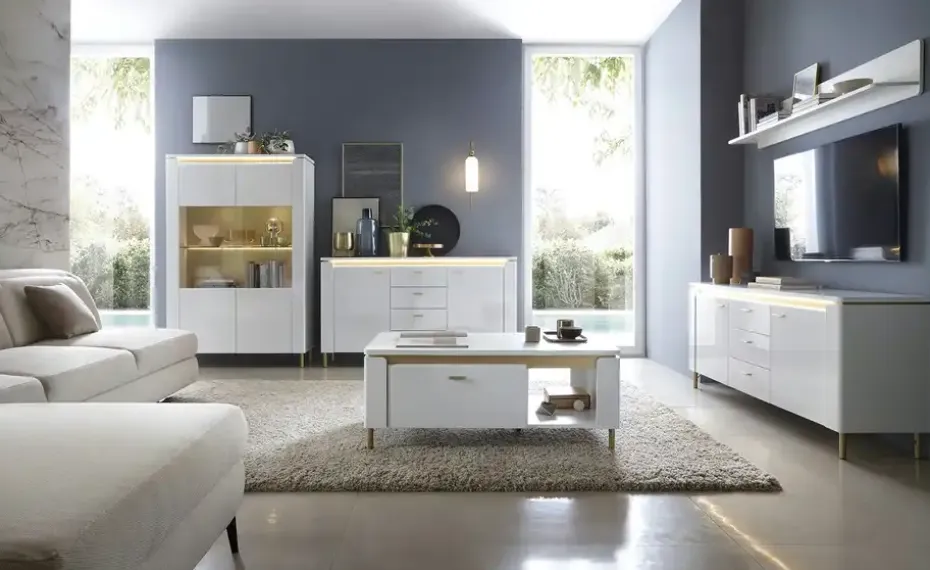 Couchtisch Losini | Weiß | Möbel Höffner