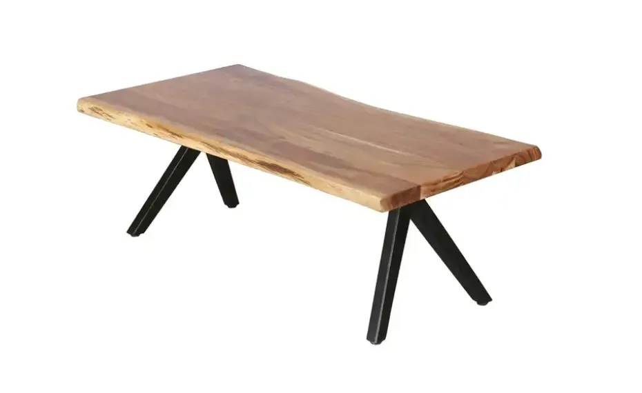 Couchtisch mit Baumkante Cheta | Möbel Höffner