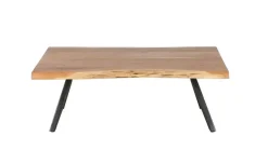 Couchtisch mit Baumkante Cheta | Möbel Höffner