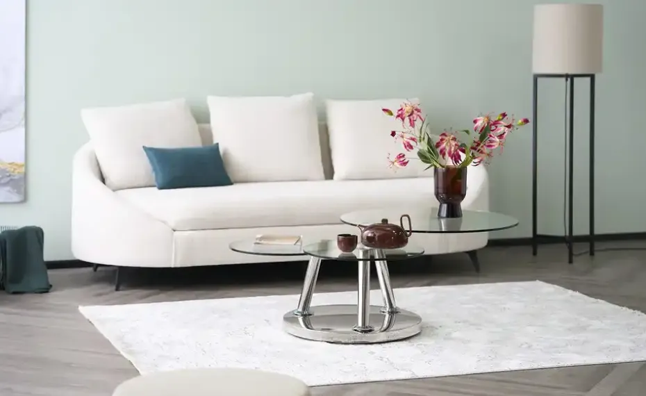 Couchtisch mit drehbaren Tischplatten Conigli | Höffner