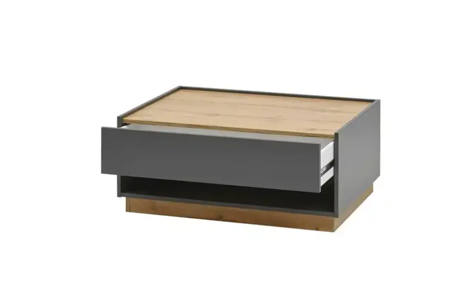 Couchtisch mit Stauraum Cande | Anthrazit | Höffner