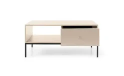 Couchtisch Molly | Beige, Schwarz | Möbel Höffner