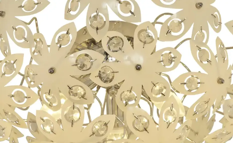 Deckenleuchte, 3-flammig Acrylblüten weiß | Höffner