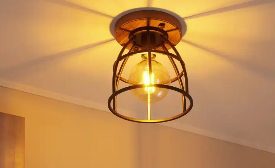 Deckenleuchte, 1-flammig Metall schwarz | Möbel Höffner