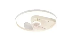 Deckenleuchte mit Ventilator | Weiß, matt | Höffner