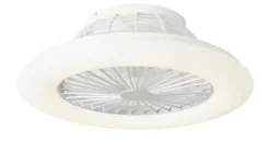Deckenventilator titanfarben/ Sternenhimmeleffekt