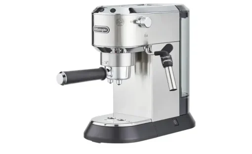 DeLonghi Espresso-Maschine EC 685.M Dedica | edelstahlfarben, Schwarz