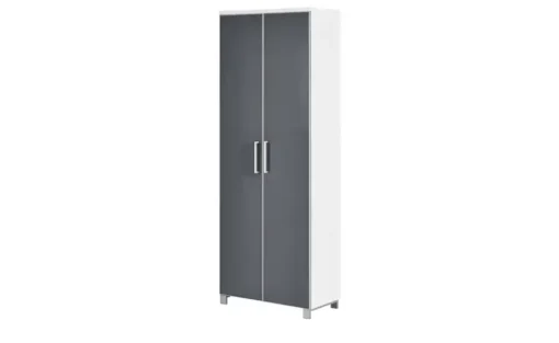Dielenschrank Duna | Anthrazit, Weiß | Möbel Höffner