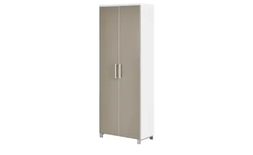 Dielenschrank Duna | Taupe, Weiß | Möbel Höffner