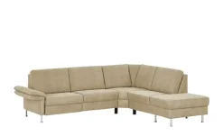 Diva Ecksofa Diva | Beige, rechts | Möbel Höffner