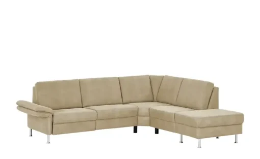 Diva Ecksofa Diva | Beige, rechts | Möbel Höffner