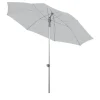 doppler Sonnenschirm Act 200 Neo | Hellgrau | Höffner