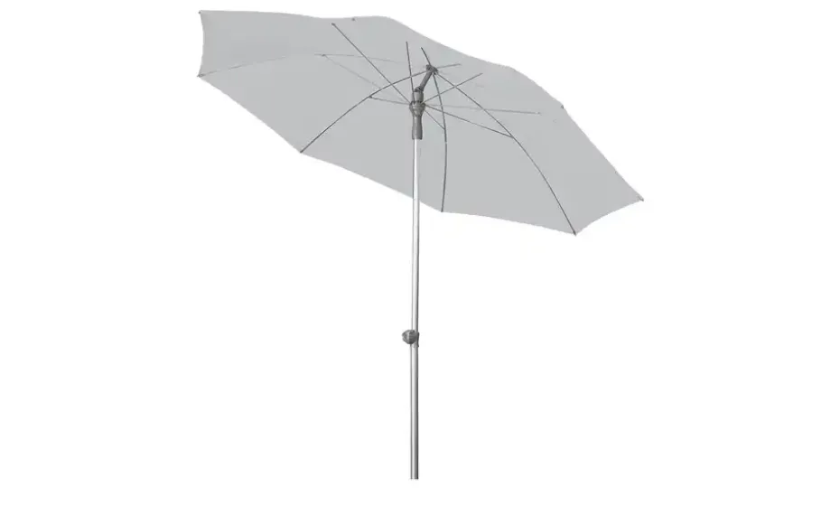doppler Sonnenschirm Act 200 Neo | Hellgrau | Höffner