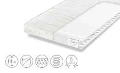 Dreamer eXpress Bonellfederkernmatratze Flexo 1 | 90 cm, 190 cm