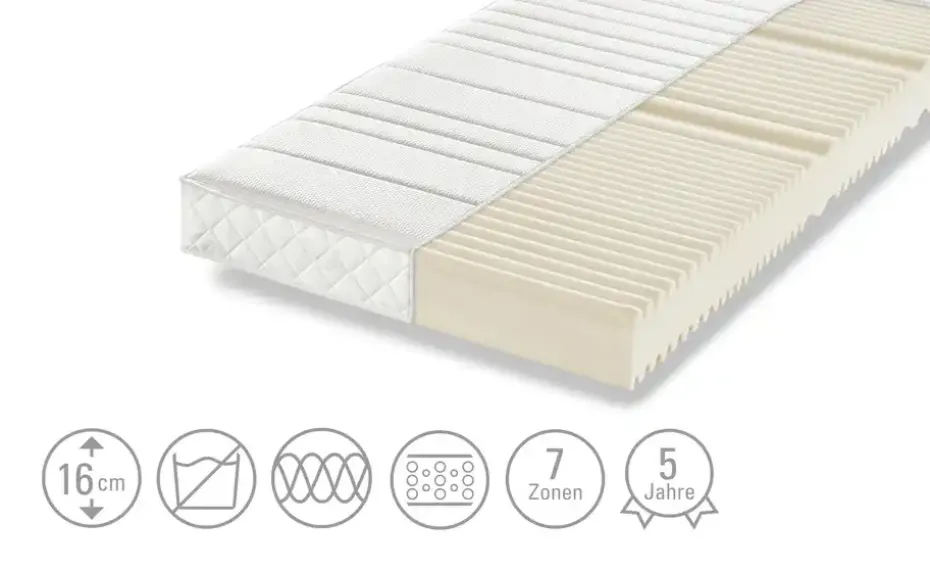 Dreamer eXpress 7-Zonen-Komfortschaummatratze Puro 1 | 90 cm, 190 cm