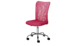 Drehstuhl Ill | Pink, Silbergrau | Möbel Höffner