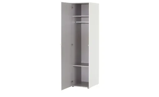 Drehtürenschrank | 45 cm, Weiß | Möbel Höffner