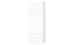 Drehtürenschrank 234 cm hoch Oda | Weiß | Möbel Höffner