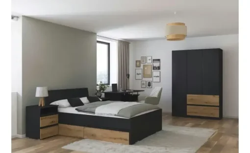 Drehtürenschrank  Jamila | 136 cm, 3 Stück | Höffner