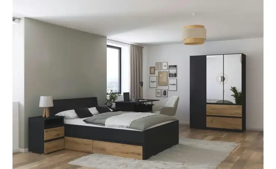 Drehtürenschrank Jamila | 136 cm, 3 Stück | Höffner