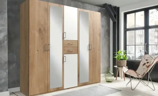 Drehtürenschrank Livingston | 225 cm | Möbel Höffner
