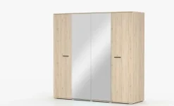 Drehtürenschrank mit Einlegeböden Bari | Möbel Höffner