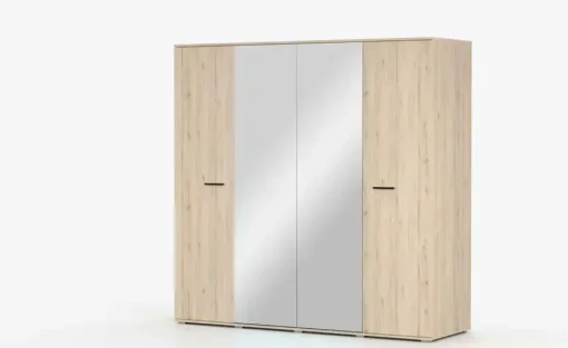 Drehtürenschrank mit Einlegeböden Bari | Möbel Höffner