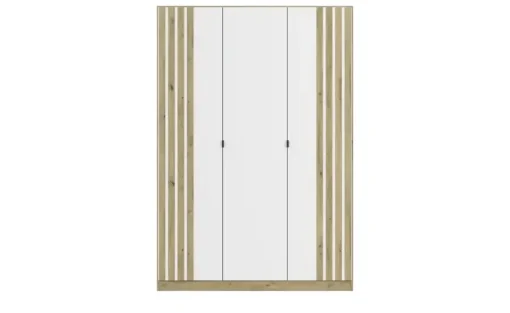 Drehtürenschrank Piove | Weiß, 3 Stück | Möbel Höffner