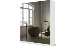 Drehtürenschrank Selah | Weiß, 181 cm | Möbel Höffner