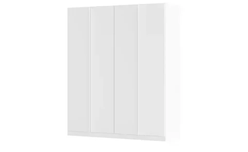 Drehtürenschrank Stella | Weiß, 4 Stück | Möbel Höffner