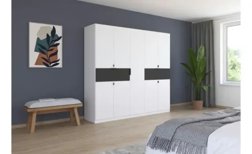 Drehtürenschrank Thurso | 181 cm, 6 Stück | Höffner