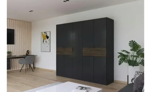Drehtürenschrank Thurso | 226 cm, 9 Stück | Höffner