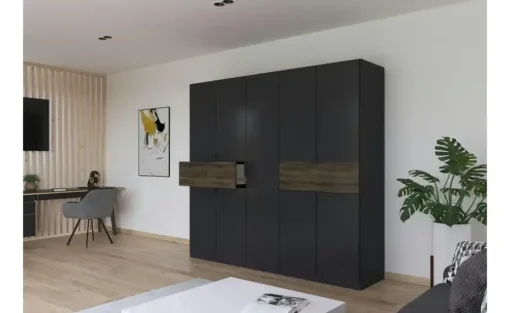 Drehtürenschrank Thurso | 226 cm, 9 Stück | Höffner