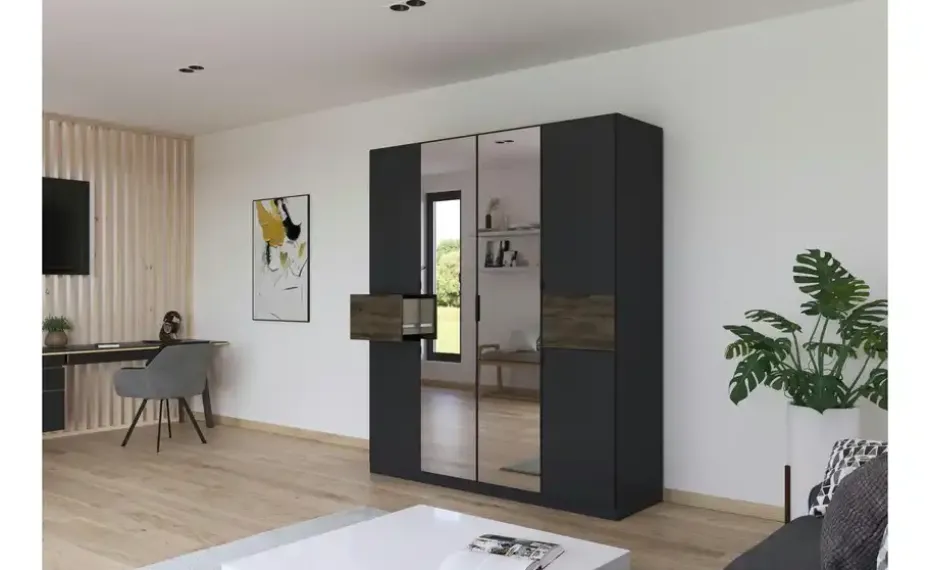 Drehtürenschrank Thurso | 181 cm, 6 Stück | Höffner