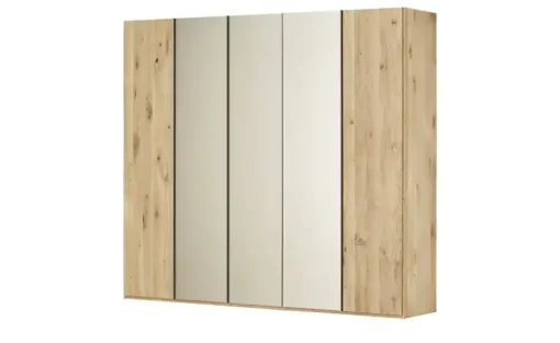 Drehtürenschrank, 5-türig Kaja | ohne Beleuchtung